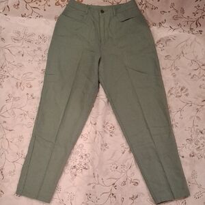 Talbots Green Chinos Classic Cotton Khakis